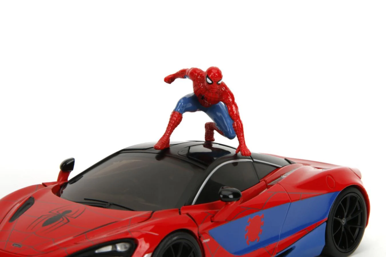 Jada 1:24 Scale Hollywood Rides Spider-Man With McLaren 720S Diecast Vehicle - Image 7
