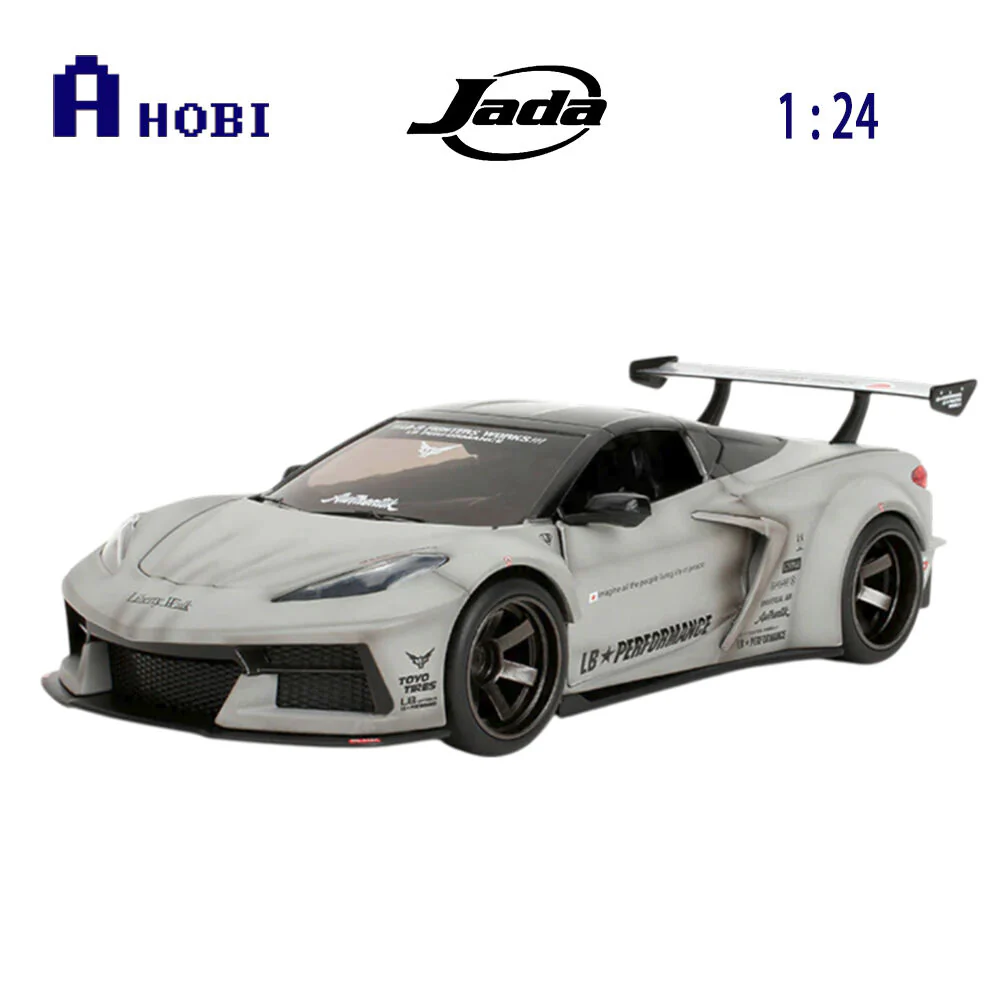 Jada 1:24 Scale Liberty Walk Corvette C8 Toyo Tires Awthentik Diecast Vehicle - Image 7