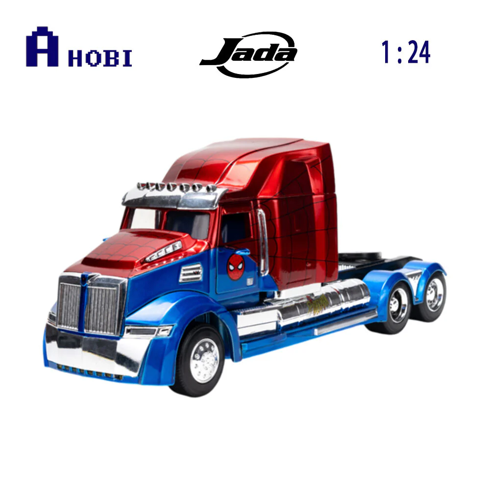 Jada 1:24 Scale Marvel Spider-Man Big Rig Western Star 5700 XE Diecast Model - Image 4