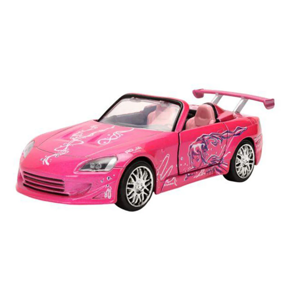 Jada 1:32 Fast & Furious Honda S2000 2001 25th Anniversary Pink Diecast Car