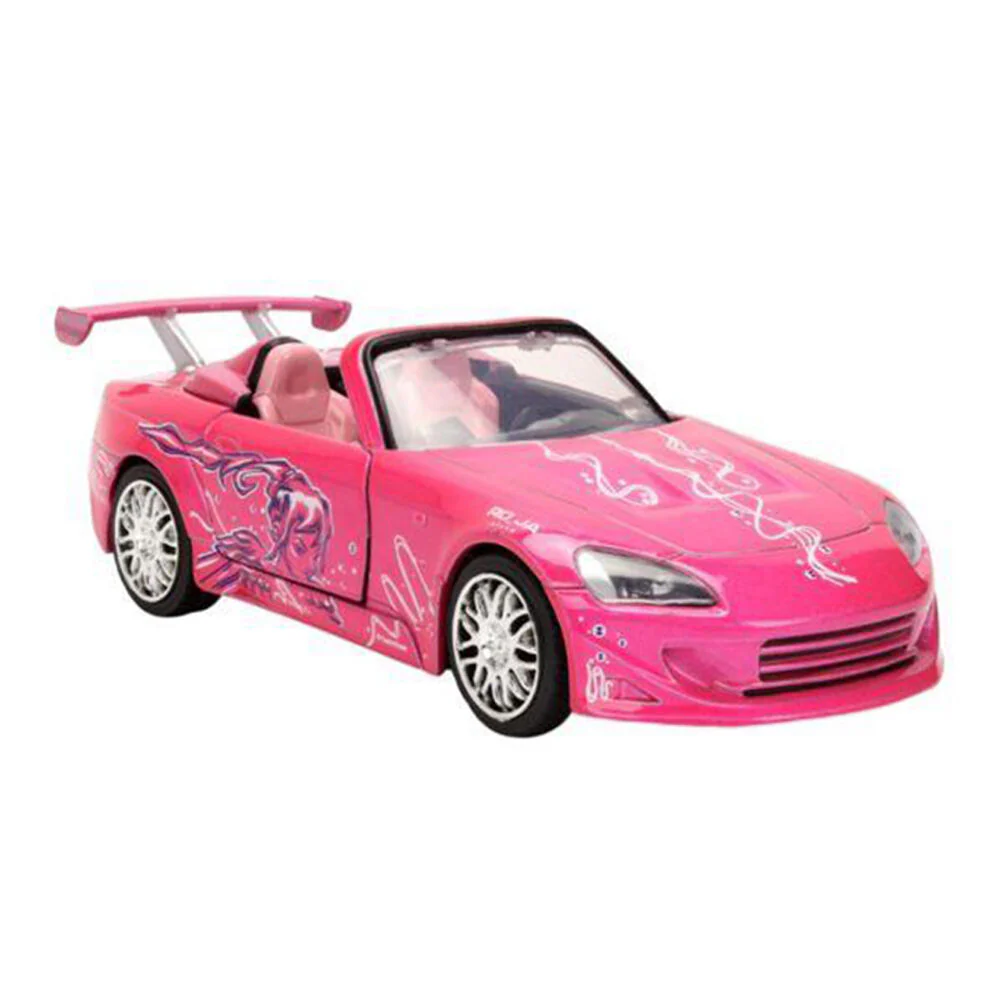Jada 1:32 Fast & Furious Honda S2000 2001 25th Anniversary Pink Diecast Car - Image 4