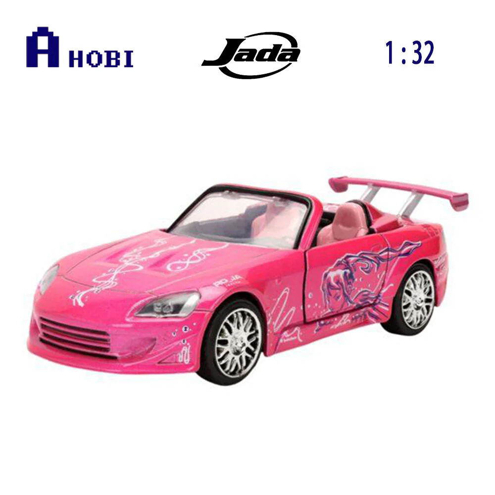 Jada 1:32 Fast & Furious Honda S2000 2001 25th Anniversary Pink Diecast Car - Image 7