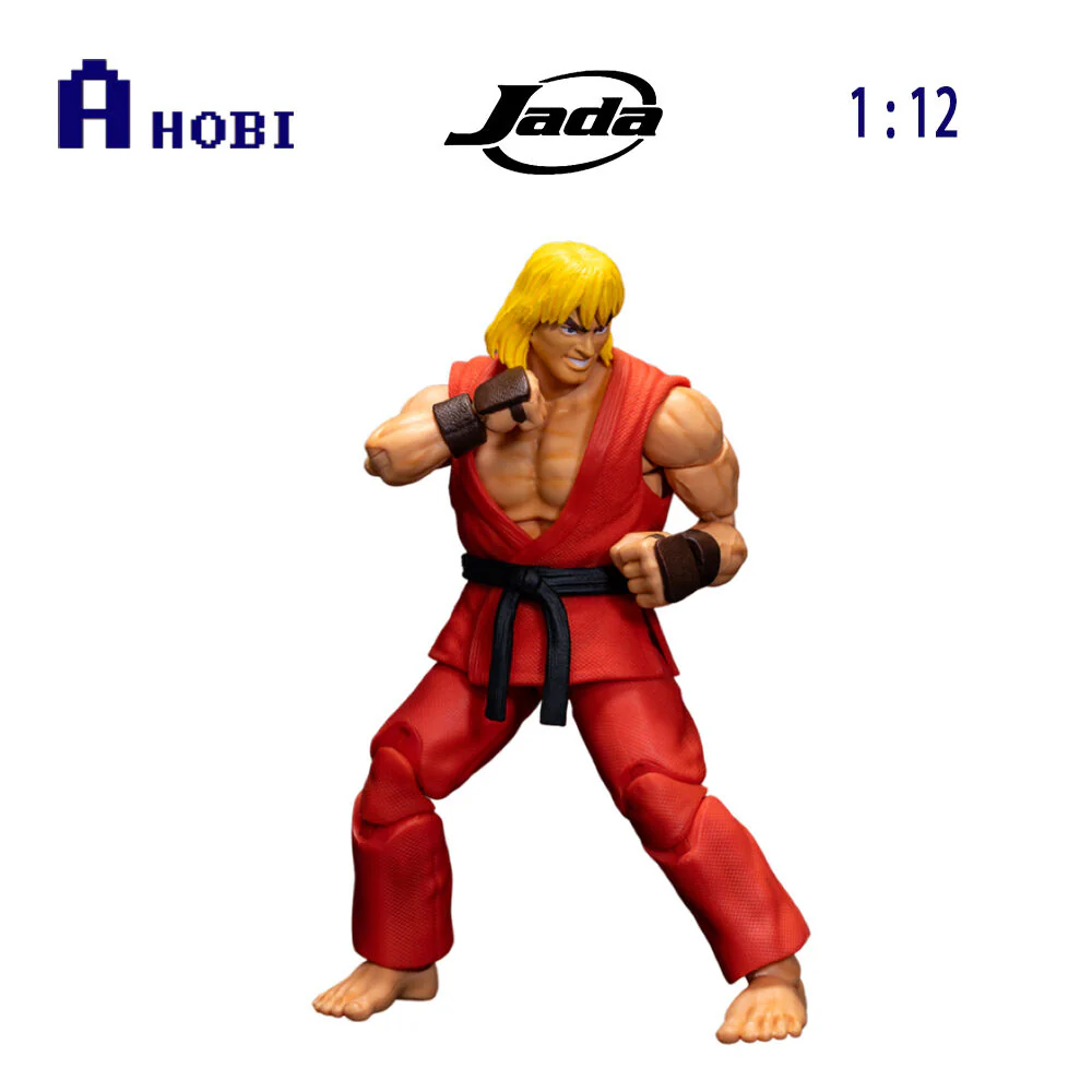 Jada Street Fighter II The Final Challengers Ken 6'' Action Figure Toy - Image 3