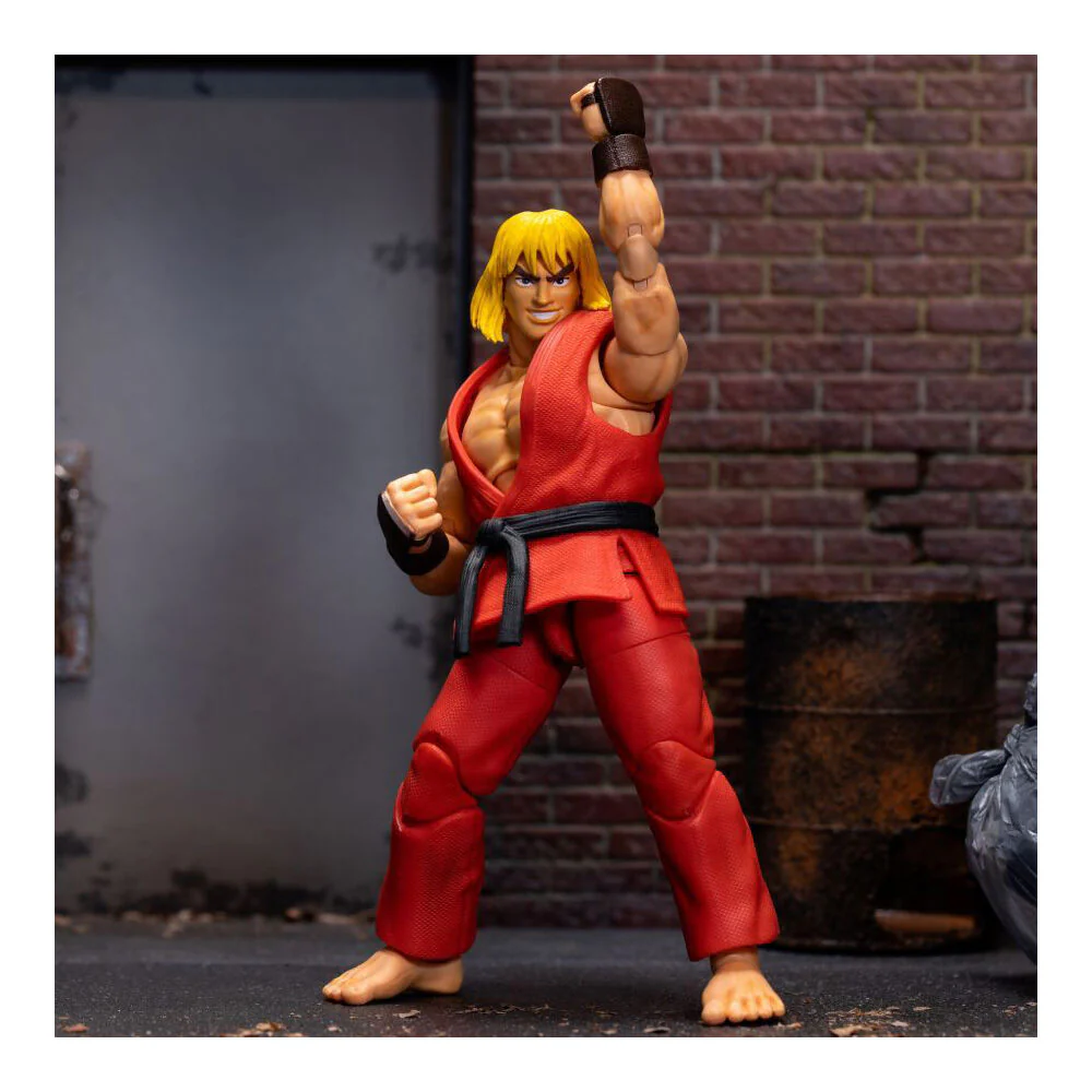 Jada Street Fighter II The Final Challengers Ken 6'' Action Figure Toy - Image 4