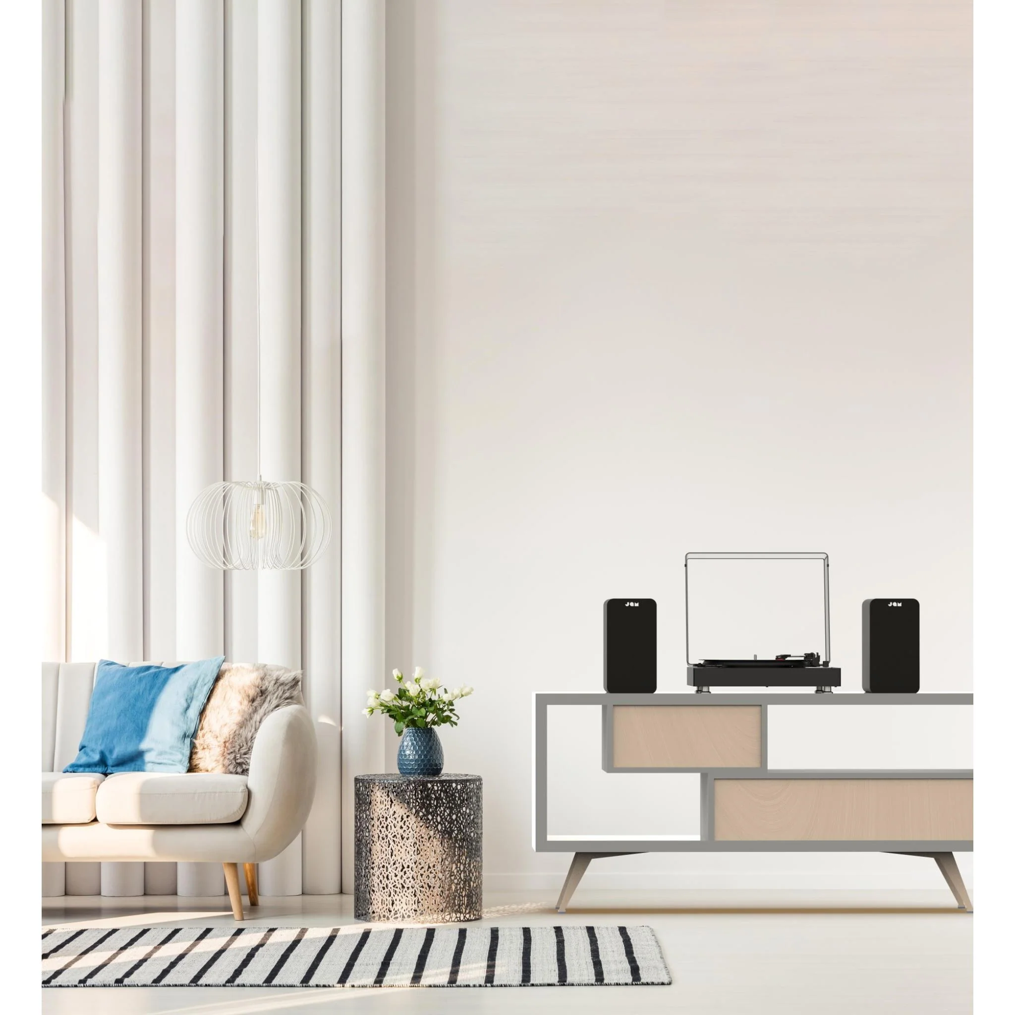 Jam Bookshelf Bluetooth Speakers (Black) - Image 9