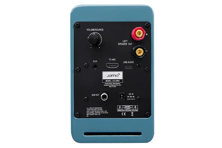Jamo Mini MKII Active Bookshelf Speaker (Eucalyptus) - Image 3