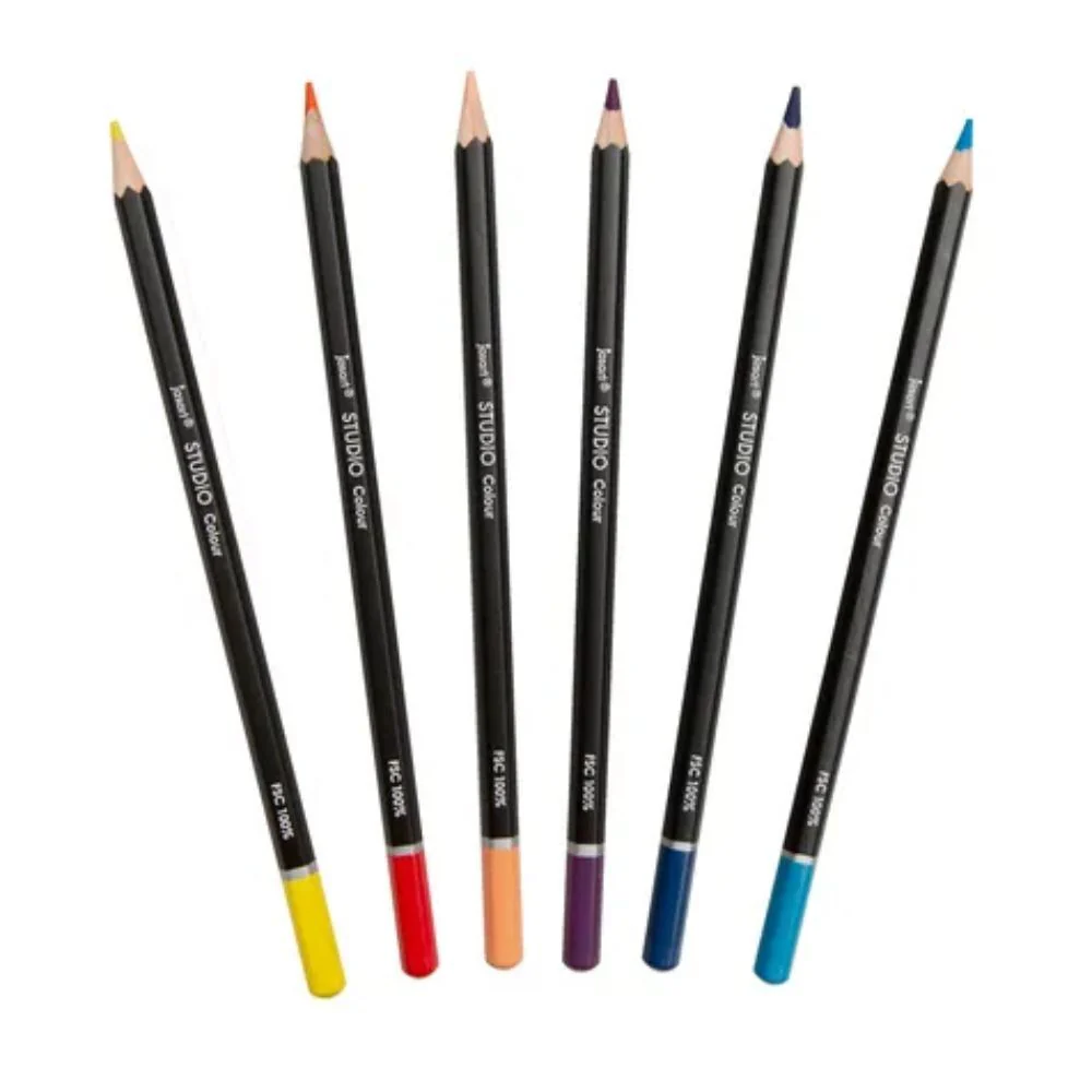 Jasart Studio Art/Craft Tin Colour Pencil Set Non-Toxic [72-Pieces] - Image 2