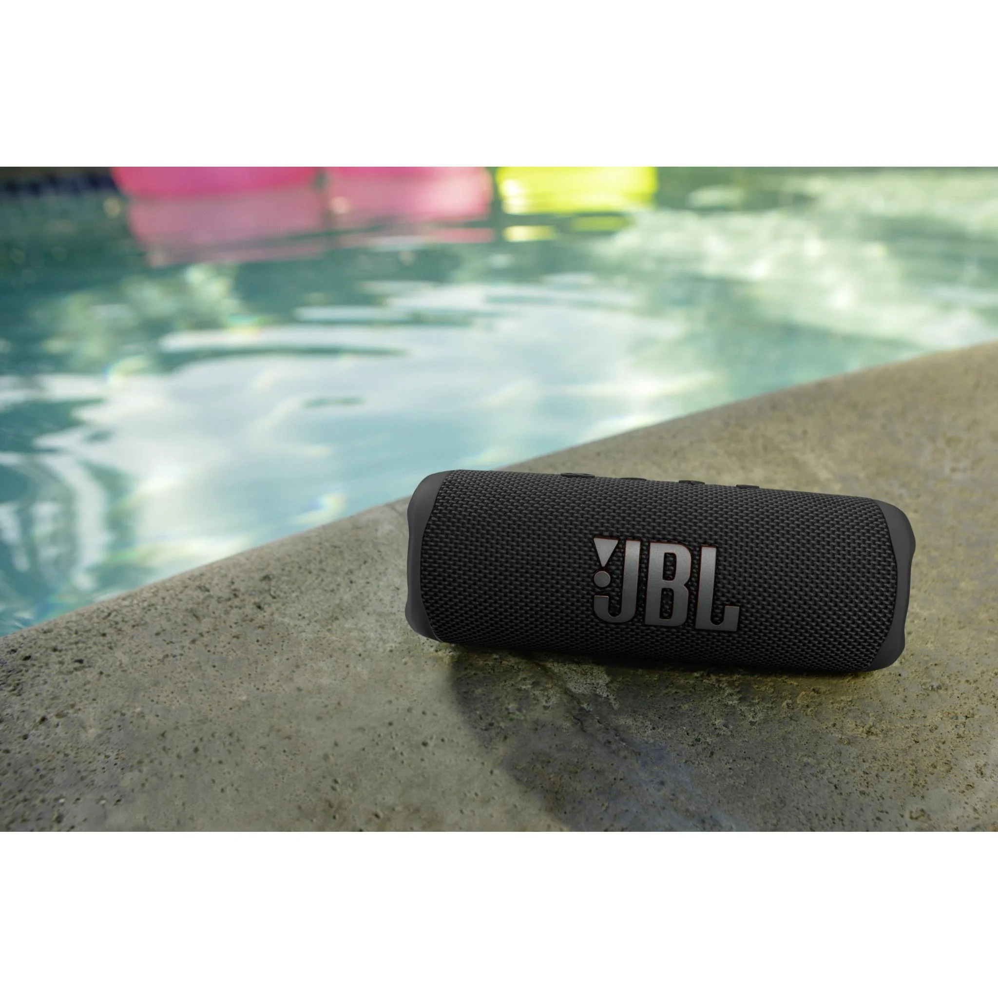JBL Flip 6 Portable Bluetooth Speaker (Black) - Image 7
