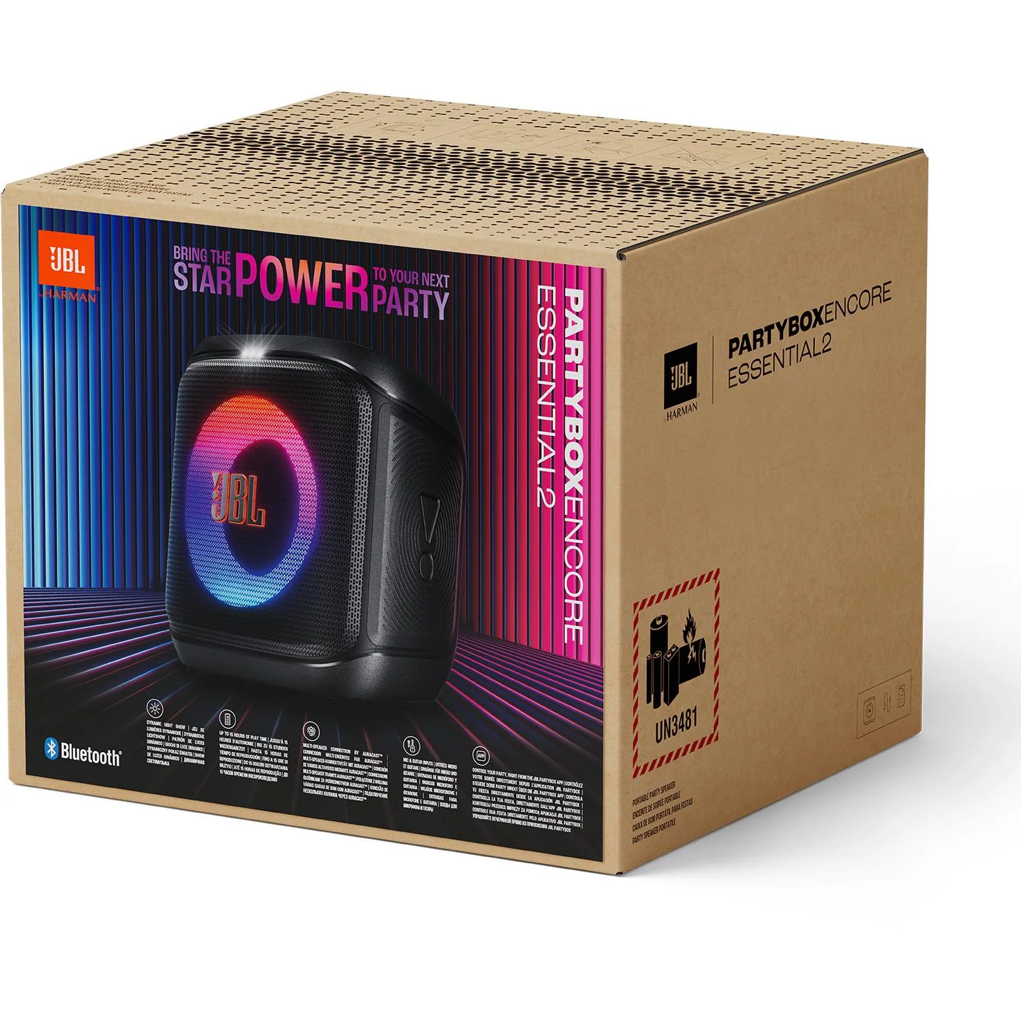 JBL PartyBox Encore Essential 2 Portable Party Speaker - Image 6