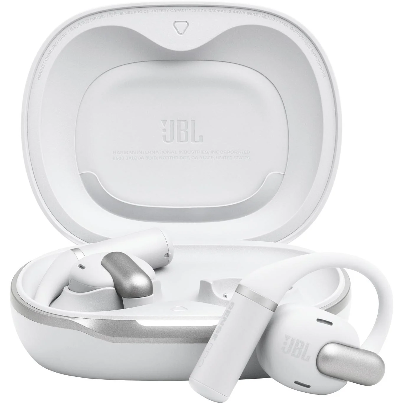 JBL Sense Pro Premium Open-Ear Headphones (White) - Image 5