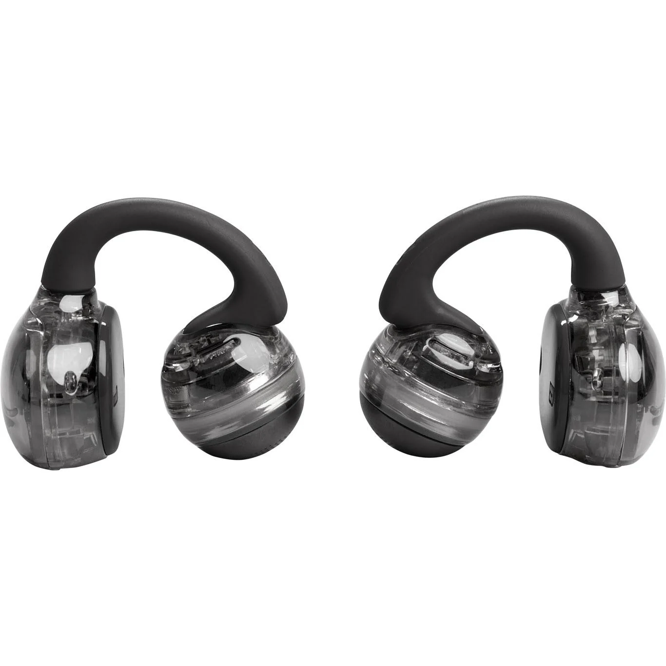 JBL SoundGear Clips TWS Open Ear Buds (Ghost Black) - Image 3
