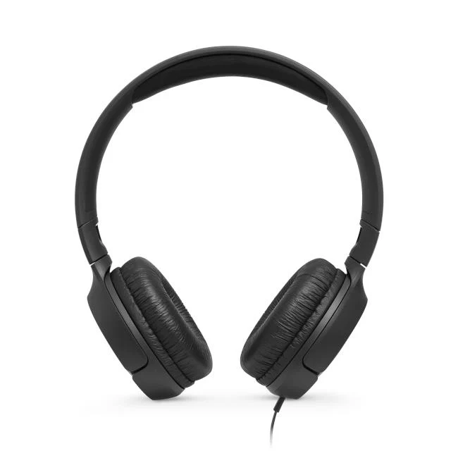 JBL Tune 500 Wired On-ear Headphones (Black) - Image 2