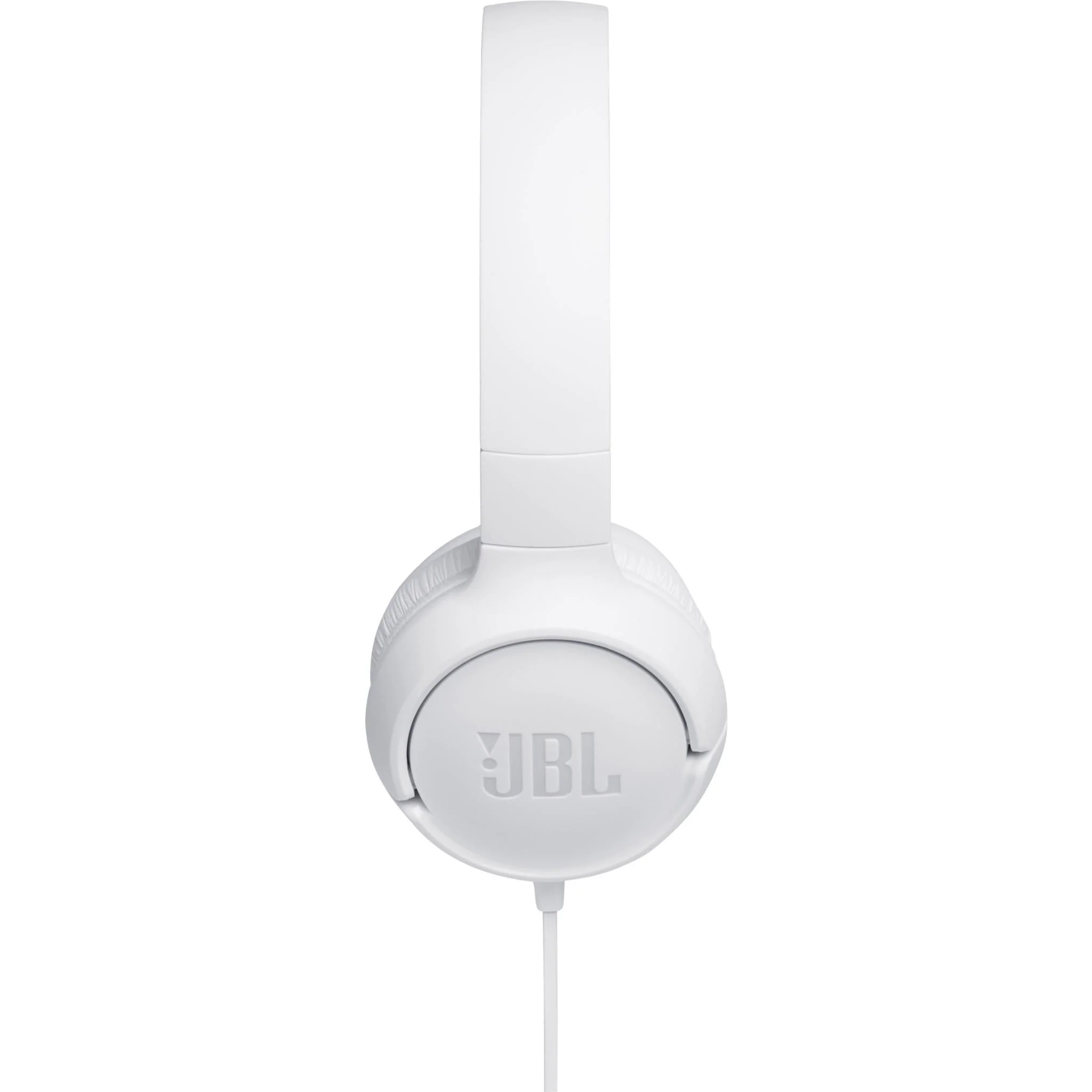JBL Tune 500 Wired On-ear Headphones (White) - Image 5