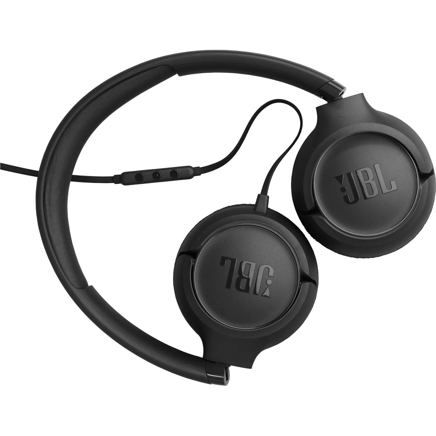 JBL Tune 530 Wired USB-C On-Ear Headphones (Black) - Image 3