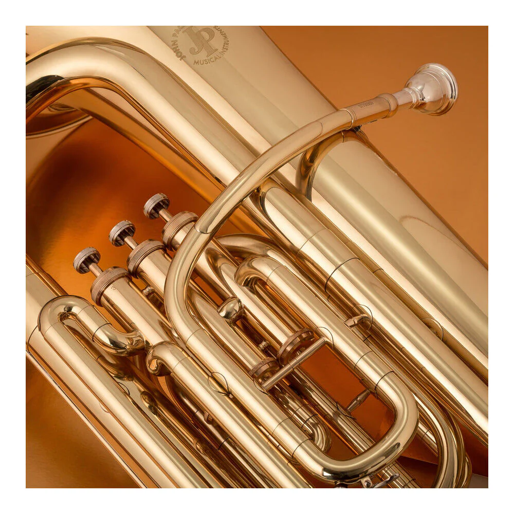 John Packer JP077 Eb Tuba Beginner Friendly Lightweight - Brass Lacquer - Image 2
