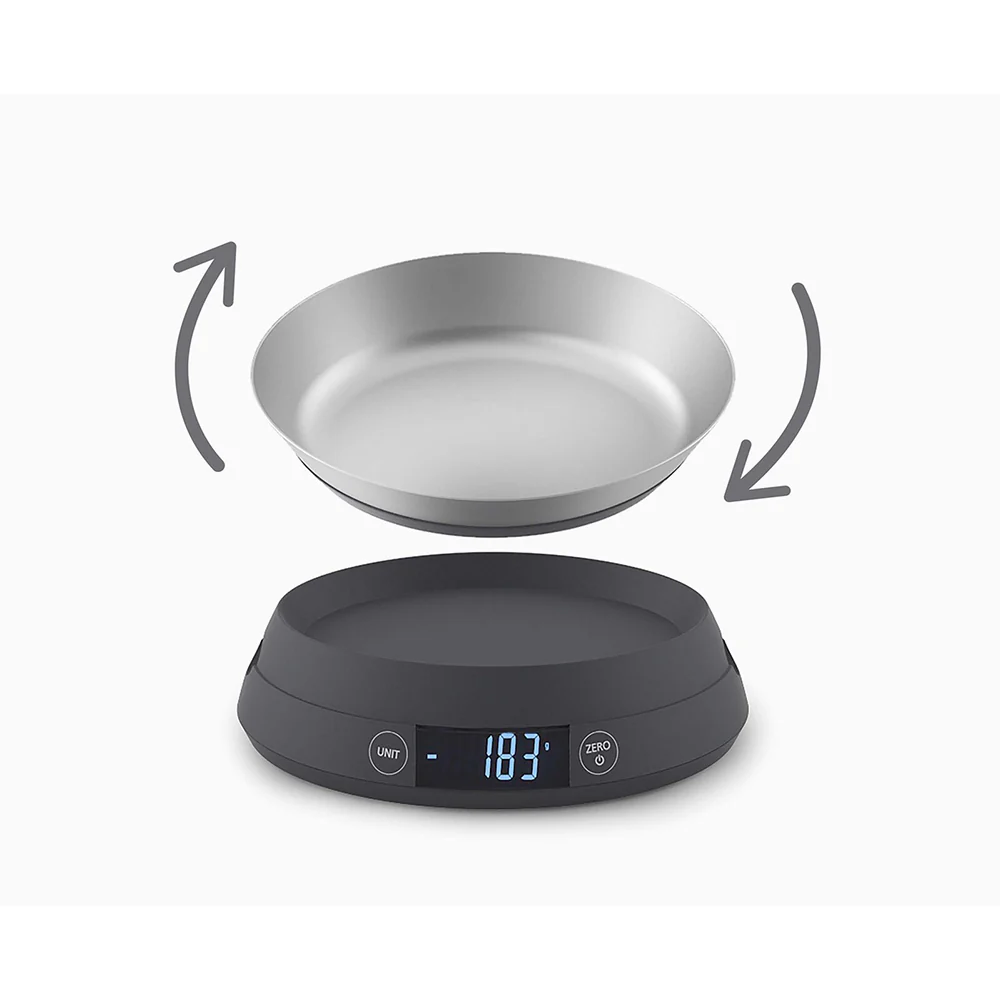 Joseph & Joseph SwitchScal Digital Weight Scale Cooking/Measuring Set Grey - Image 6