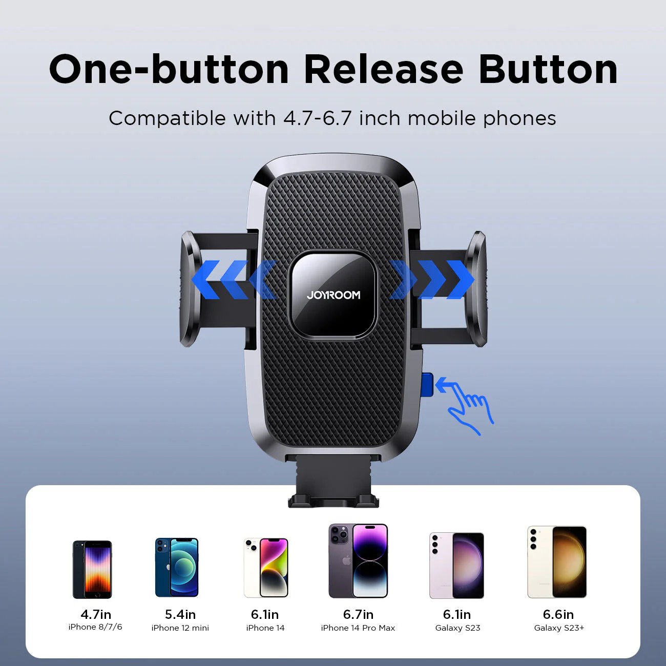 JoyRoom JR-ZS259 Car Mount Phone Holder (Windshield/Dashboard) - Image 7