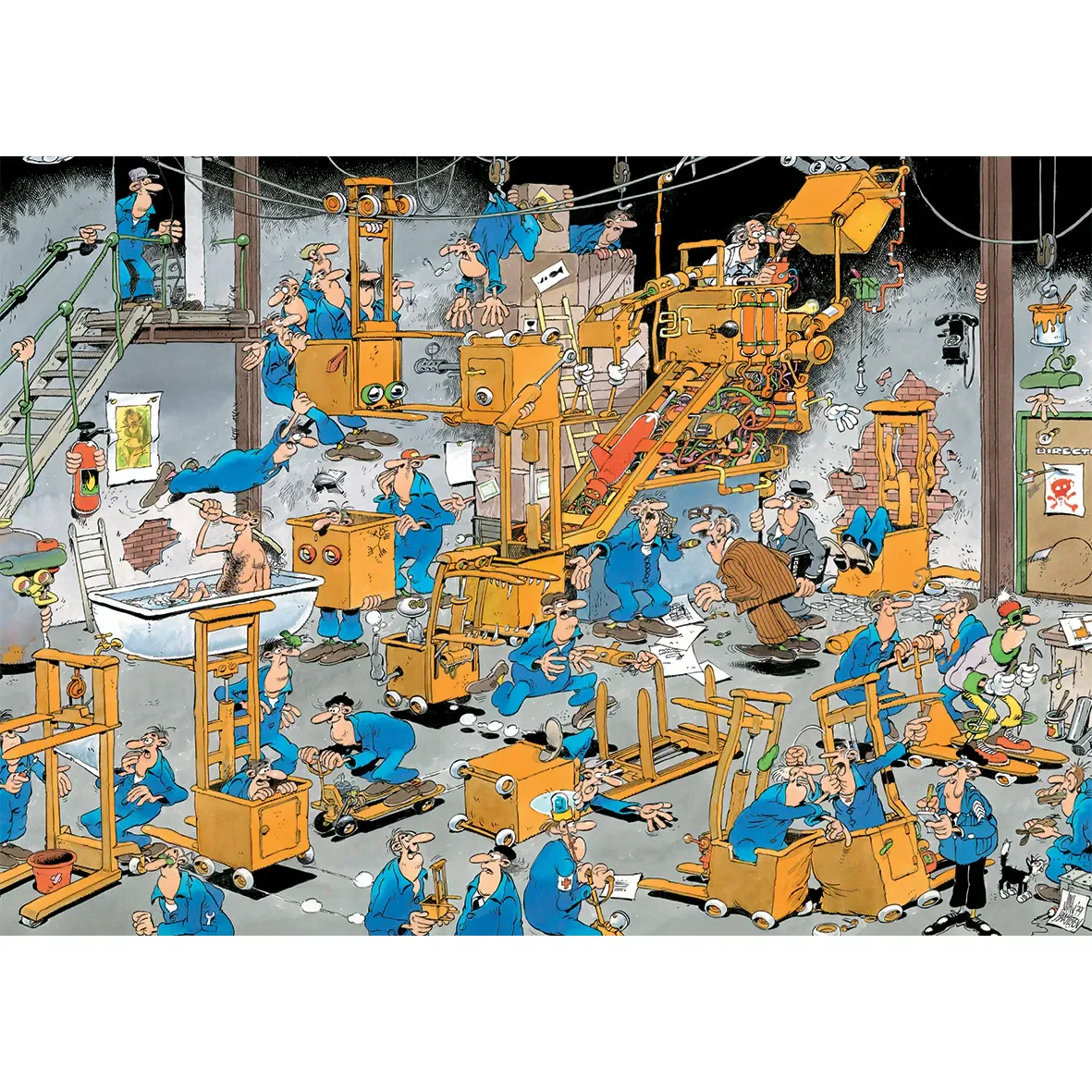 Jumbo 1000pc JVH Oldtimers Go Forth! Puzzle - Image 2