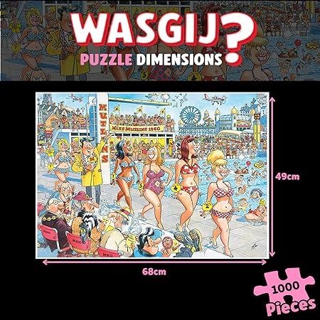 Jumbo 1000pc Wasgij? Retro Destiny #9 Puzzle - Image 3