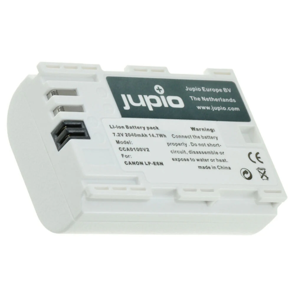 Jupio 2x Batteries 2040mAh & USB Dual Charger Kit For Canon LP-E6N Ultra - Image 3