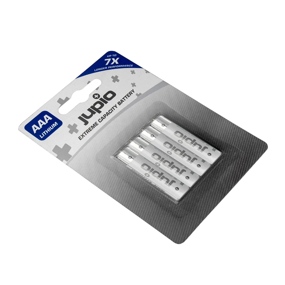 Jupio 4-Pack Non-Rechargeable Lithium Batteries AAA VPE-14 - Image 2