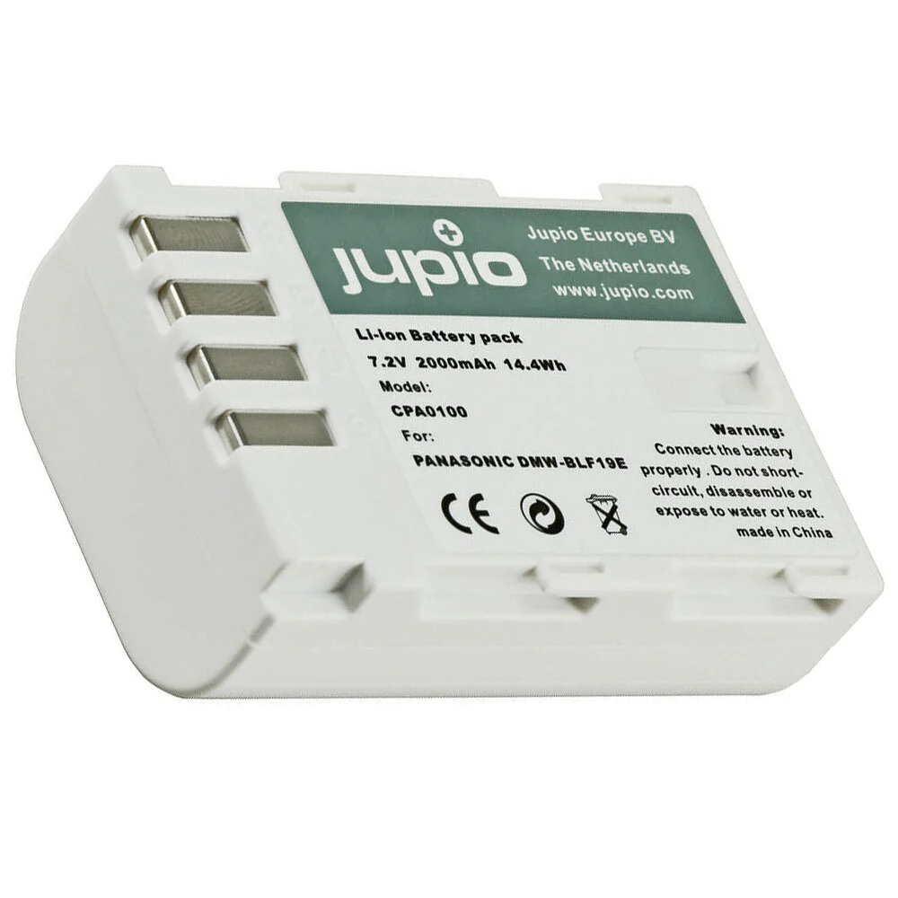 Jupio  7.2V 2000mAh Rechargeable Battery For Panasonic DMW-BLF19E Ultra - Image 2