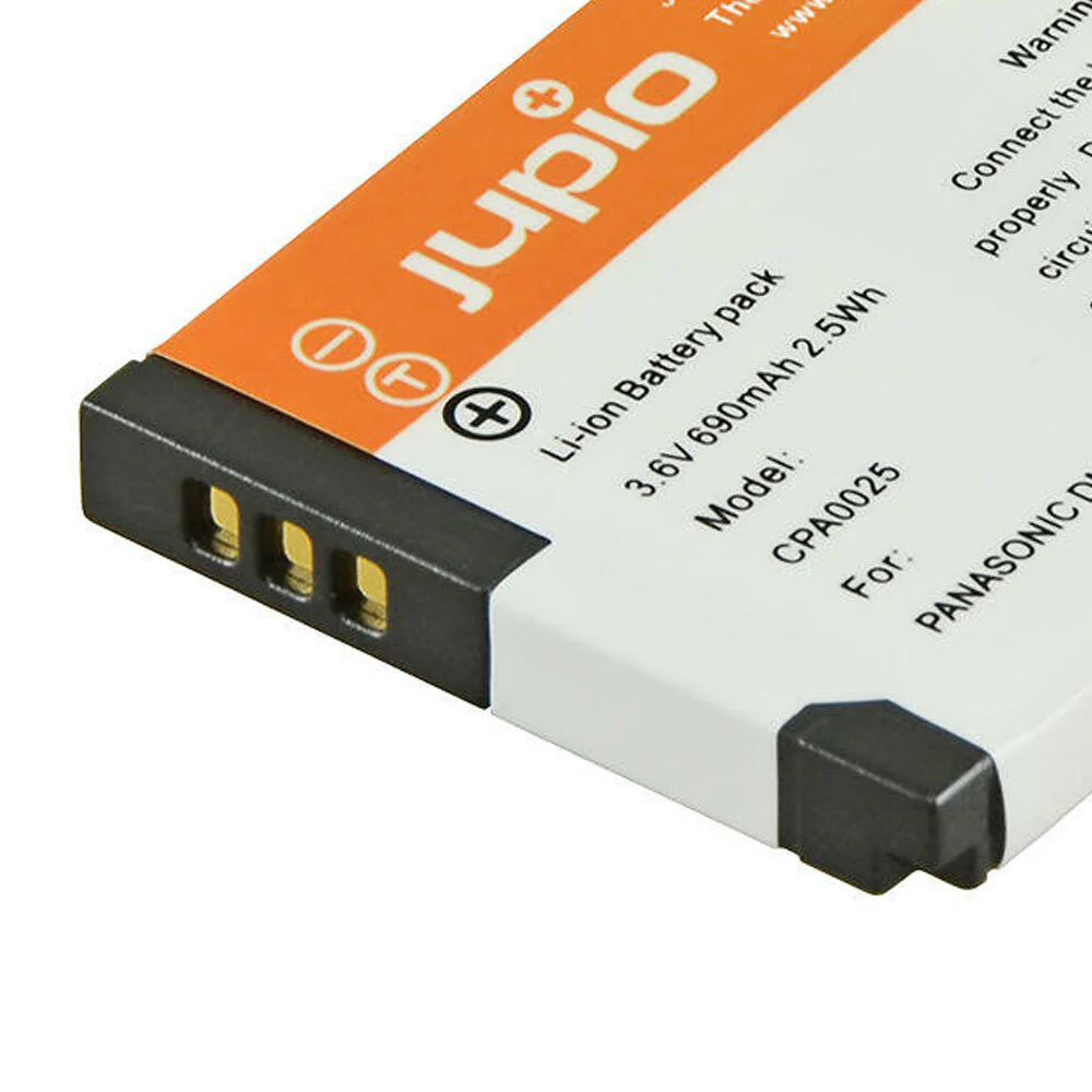 Jupio Li-Ion 3.6V 690mAh Rechargeable Battery For Panasonic DMW-BCL7 Camera - Image 3