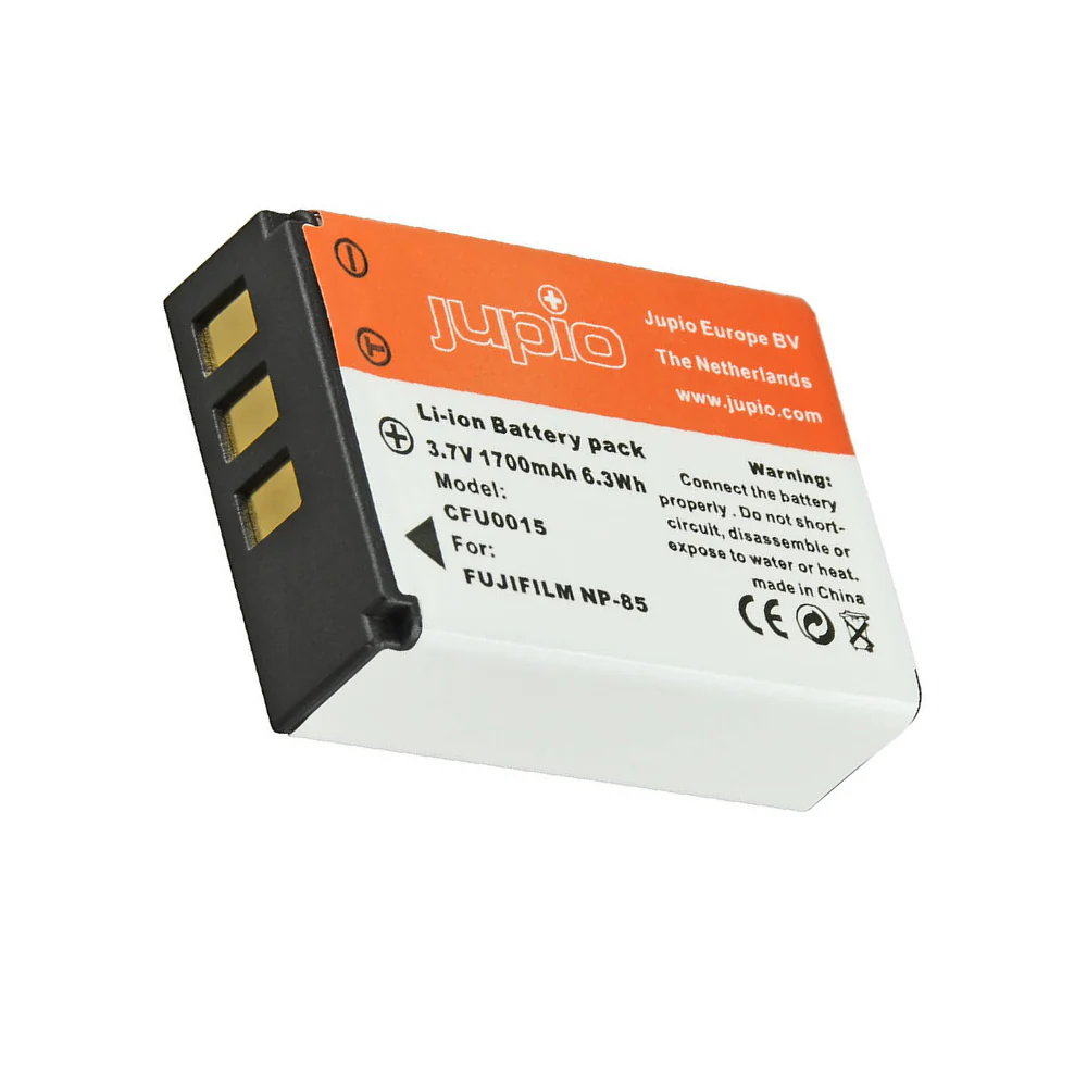 Jupio Li-Ion 3.7V 1700mAh Battery For Fuji NP-85 Camera - Image 3