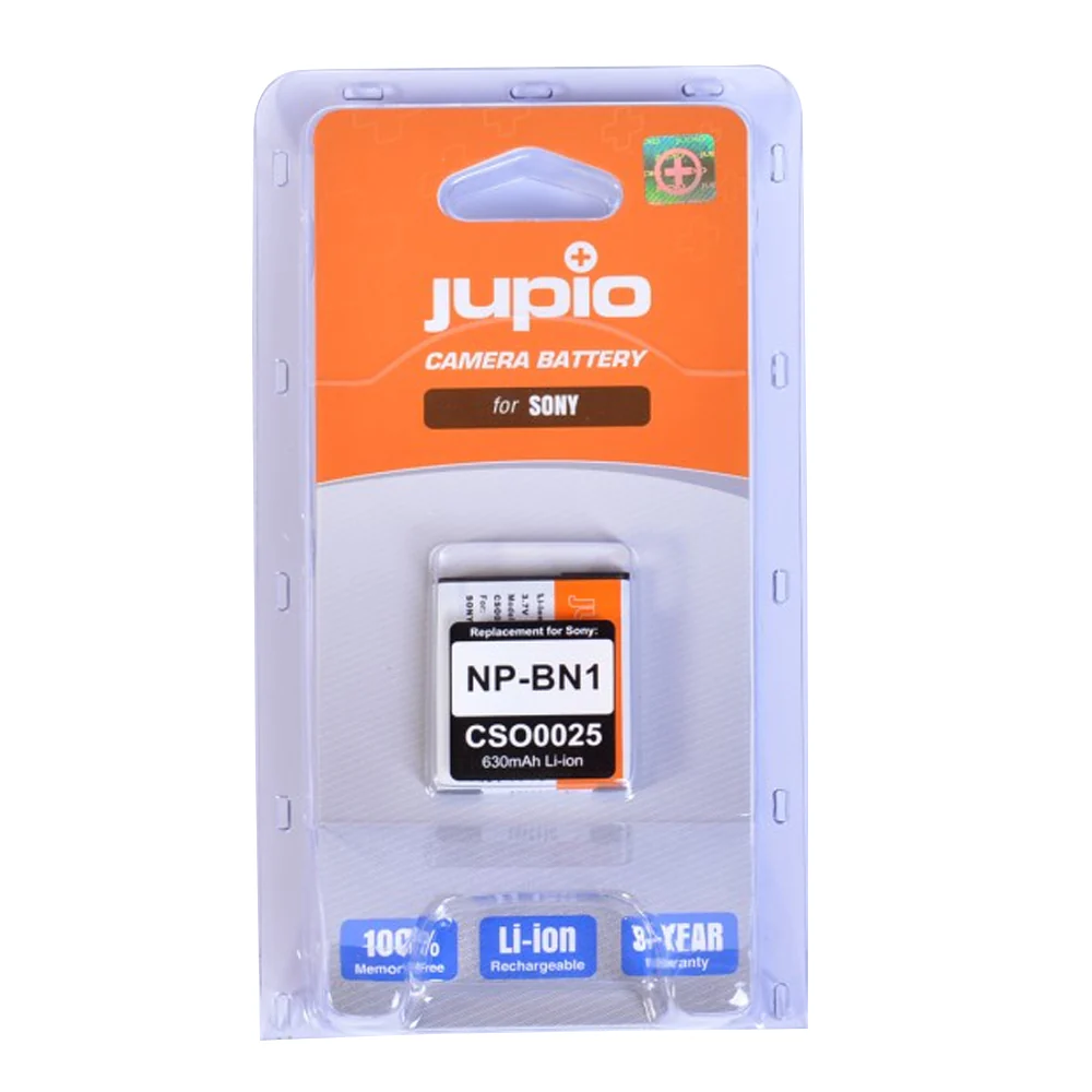 Jupio Li-Ion 3.7V 630mAh Rechargeable Battery For Sony NP-BN1 Camera - Image 3