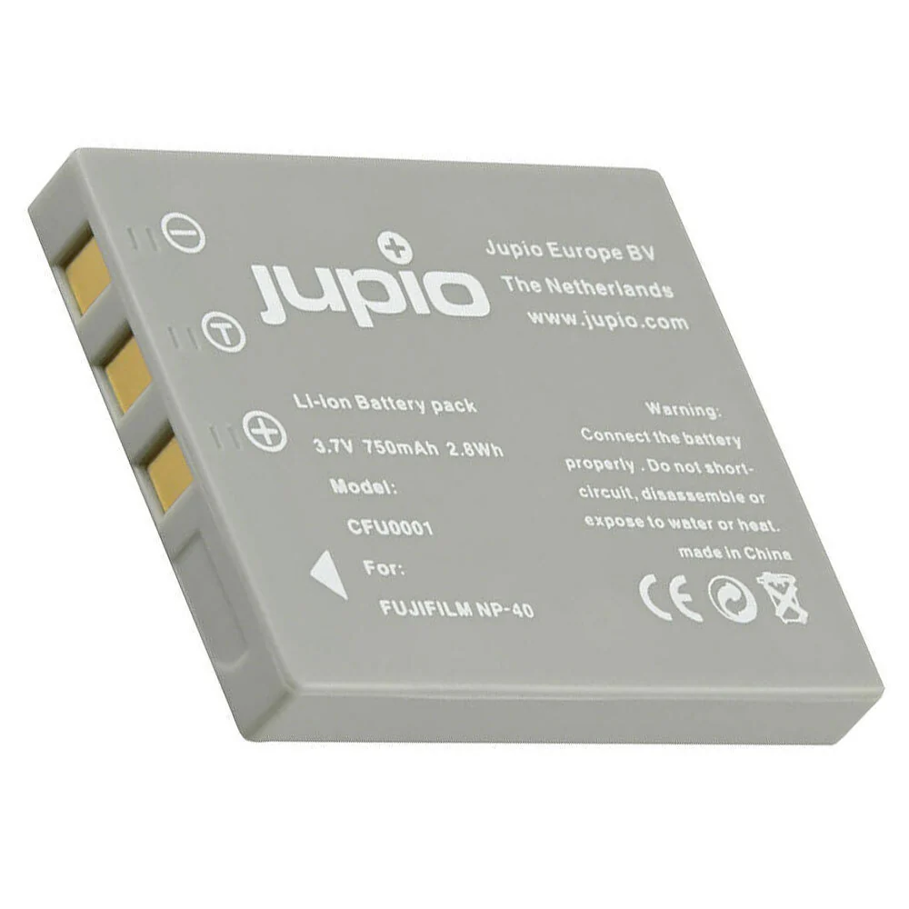 Jupio Li-Ion 3.7V 750mAh Battery For Fuji NP-40 Camera - Image 2