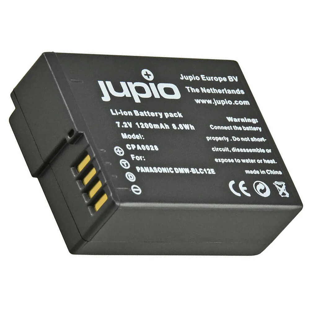 Jupio Li-Ion 7.2V 1200mAh Rechargeable Battery For Panasonic DMW-BLC12E Cam - Image 2