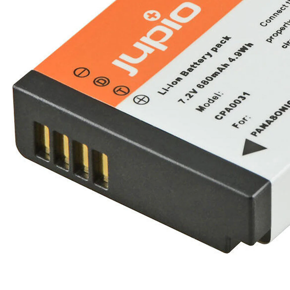 Jupio Li-Ion 7.2V 680mAh Rechargeable Battery For Panasonic DMW-BLH7E Cam - Image 3
