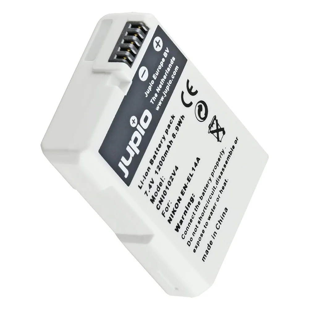 Jupio Li-Ion 7.4V 1200mAh Rechargeable Battery For Nikon EN-EL14A Ultra - Image 3