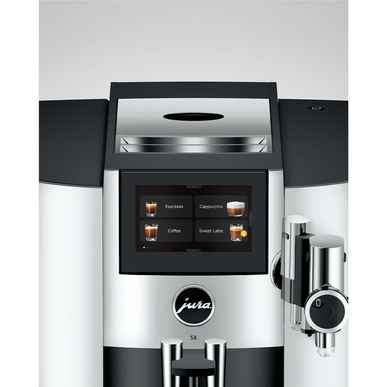 Jura S8 Fully Automatic Coffee Machine (Chrome) - Image 6