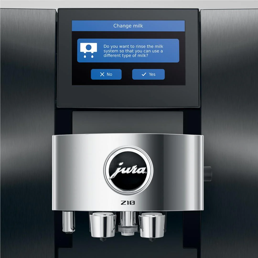 Jura Z10 Fully Automatic Coffee Machine (Aluminium Black) - Image 7