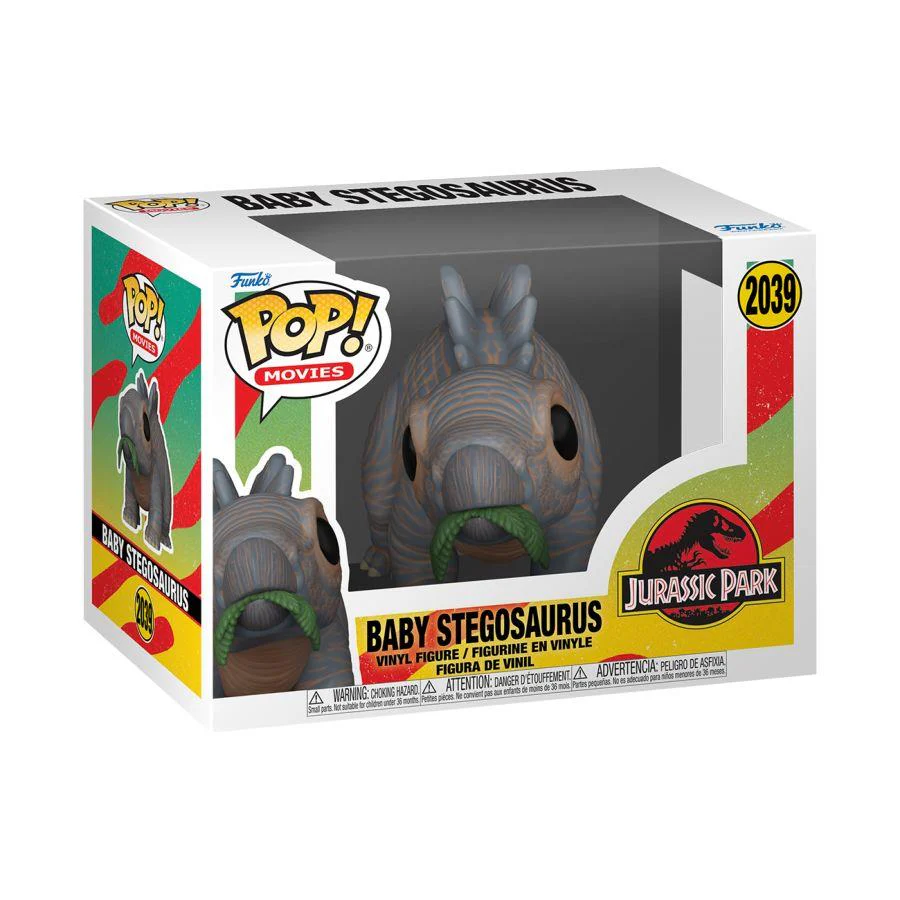 Jurassic Park – Baby Stegosaurus Pop! Vinyl - Image 2