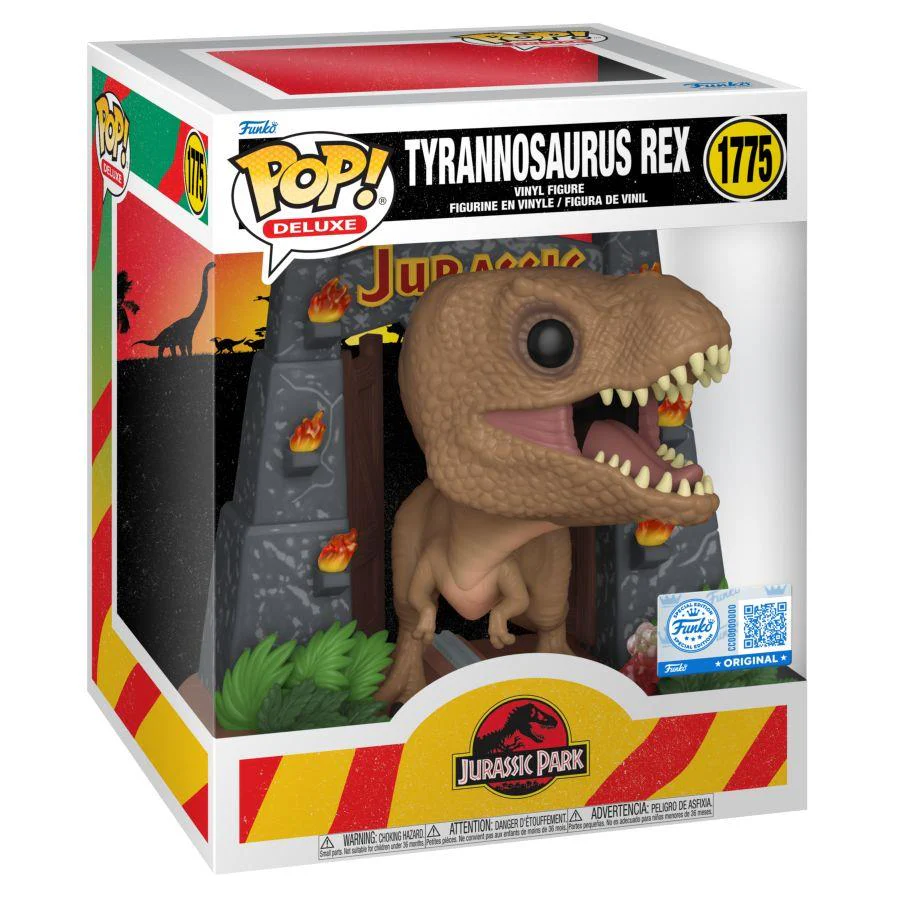 Jurassic Park - Tyrannosaurus Rex (with Gates) Pop! Deluxe - Image 2