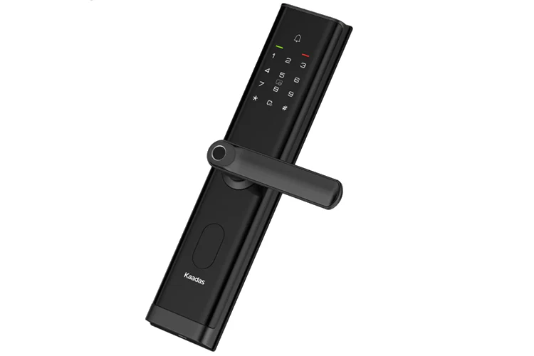 Kaadas M7-W Lever Smart Door Lock - Wi-Fi, Fingerprint and PIN (Black) - Image 4