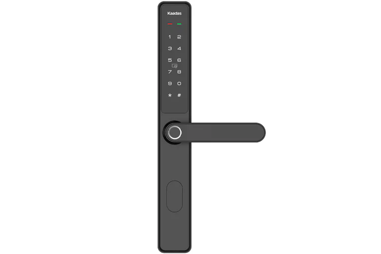 Kaadas S10-5W Slim Narrow Stile WiFi Smart Lock (Black) - Image 2