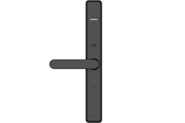 Kaadas S10-5W Slim Narrow Stile WiFi Smart Lock (Black) - Image 5