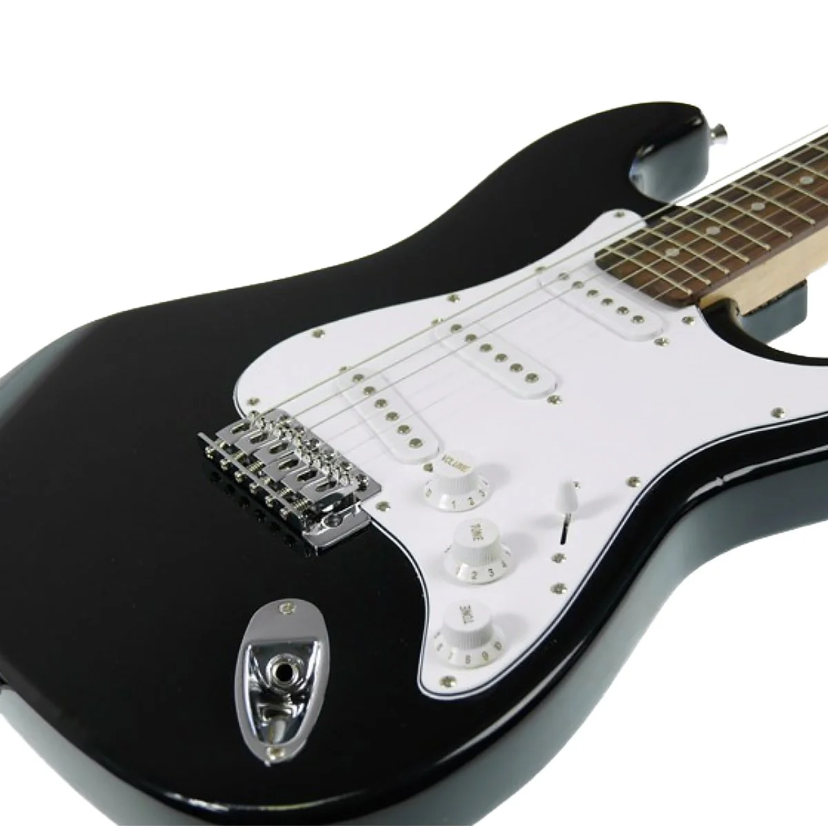 Karrera 39in Electric Guitar (Black) - Image 2