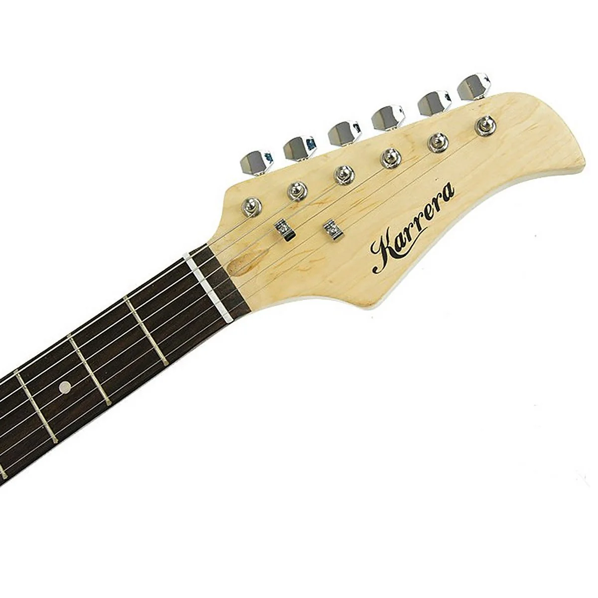 Karrera 39in Electric Guitar (Red) - Image 3
