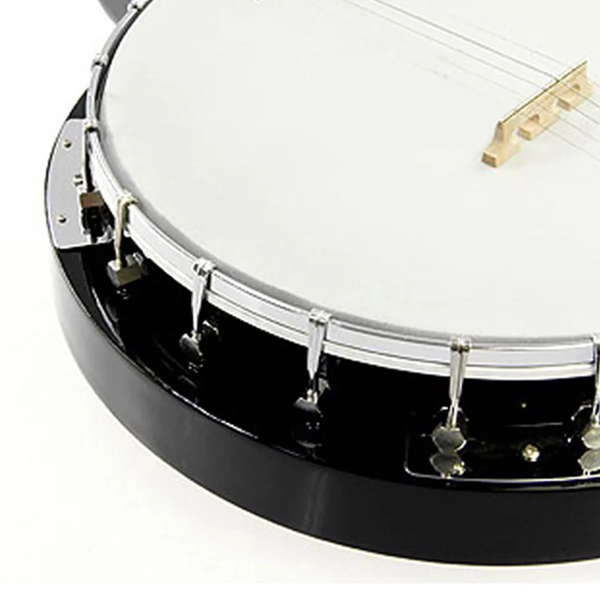 Karrera 5-String Resonator Banjo (Black) - Image 5