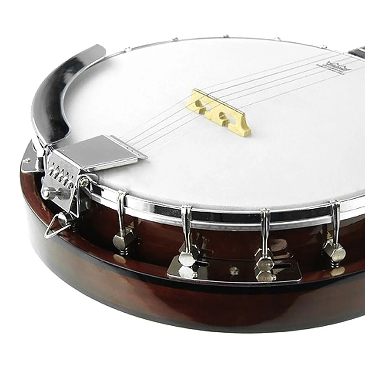 Karrera 5-String Resonator Banjo (Brown) - Image 5