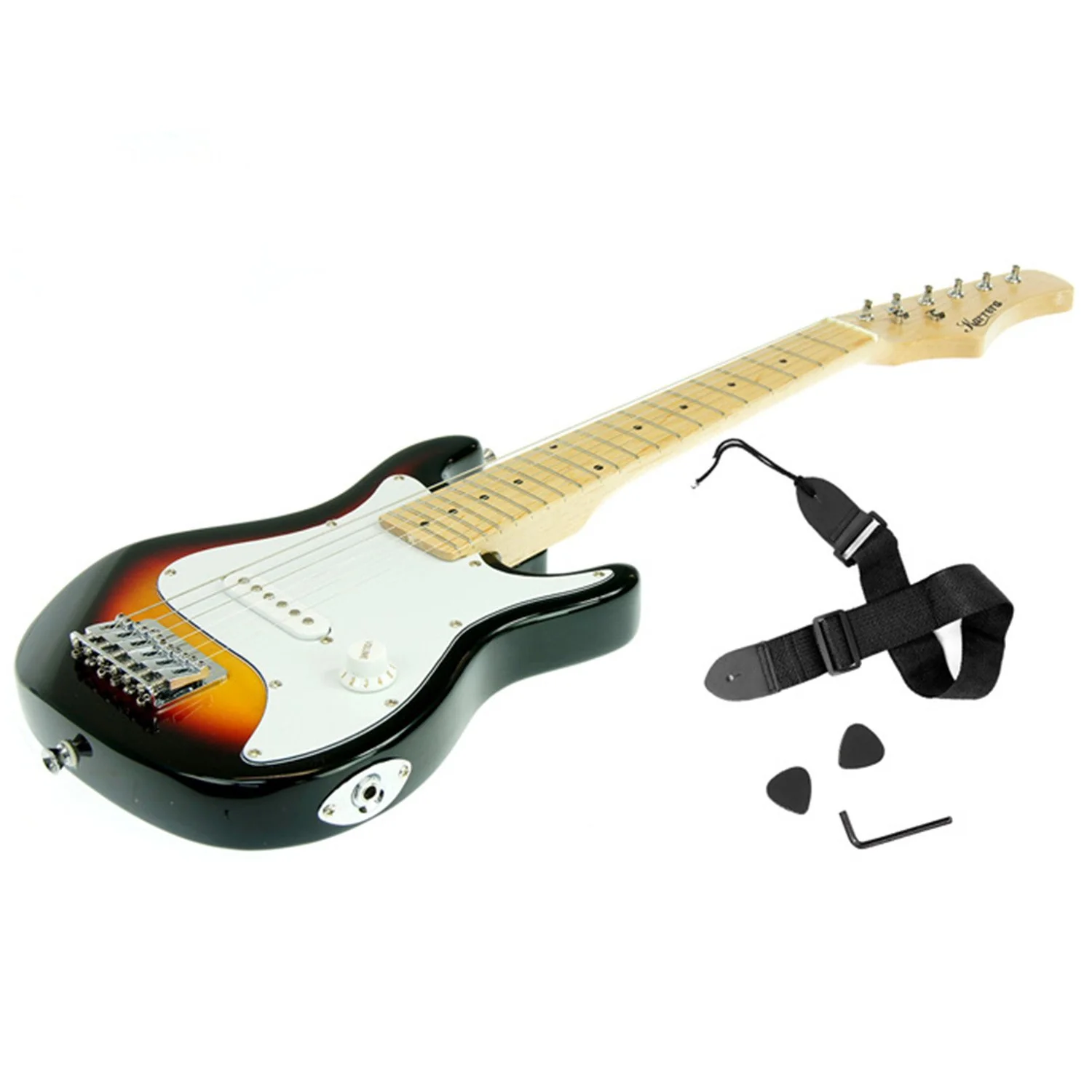 Karrera Childrens Electric Kids Guitar (Sunburst) - Image 3