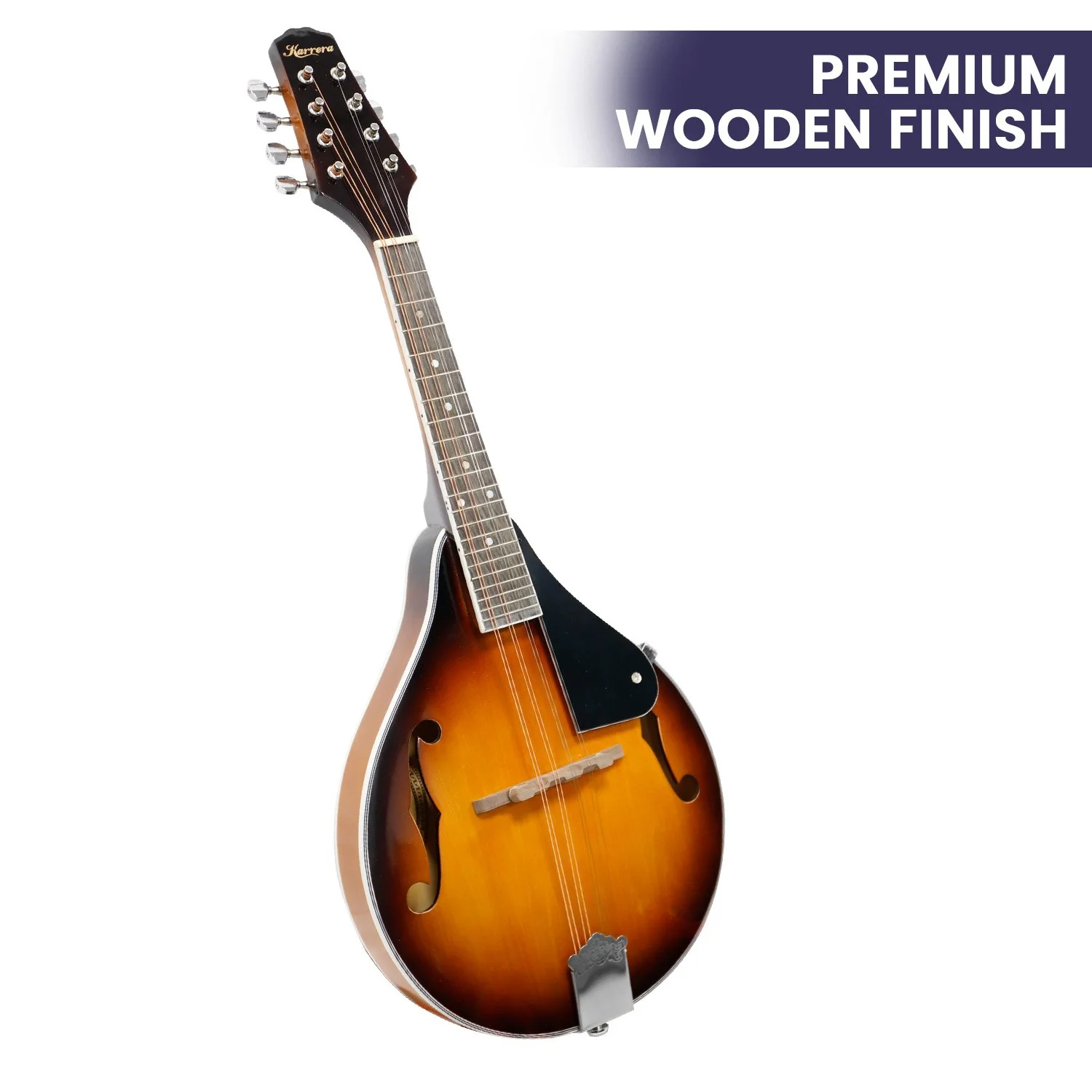 Karrera Traditional Mandolin Guitar (Sunburst) - Image 7