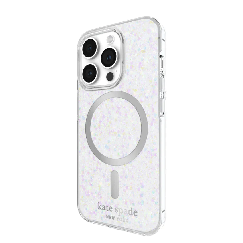Kate Spade Chunky Glitter Case for iPhone 15 Pro - Image 4