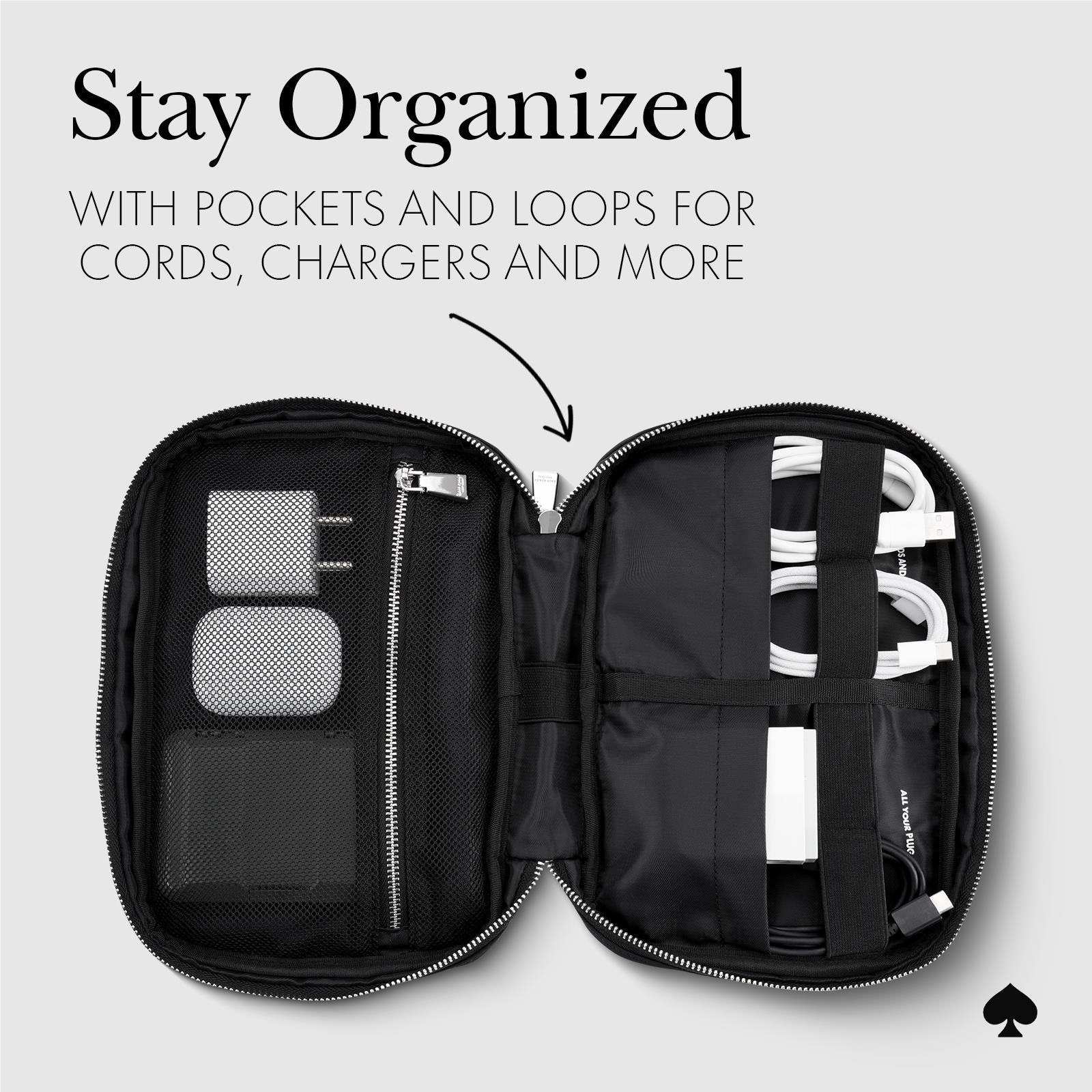 Kate Spade Tech Organiser (Signature Black) - Image 10
