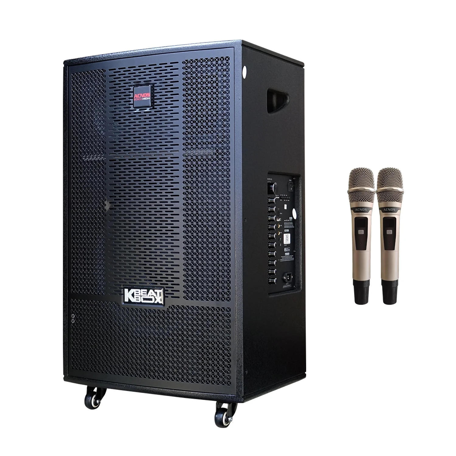 KBEATBOX CB-41NEO – 15" Big Box Karaoke Speaker System | 200W RMS | Wireless Mics - Image 6