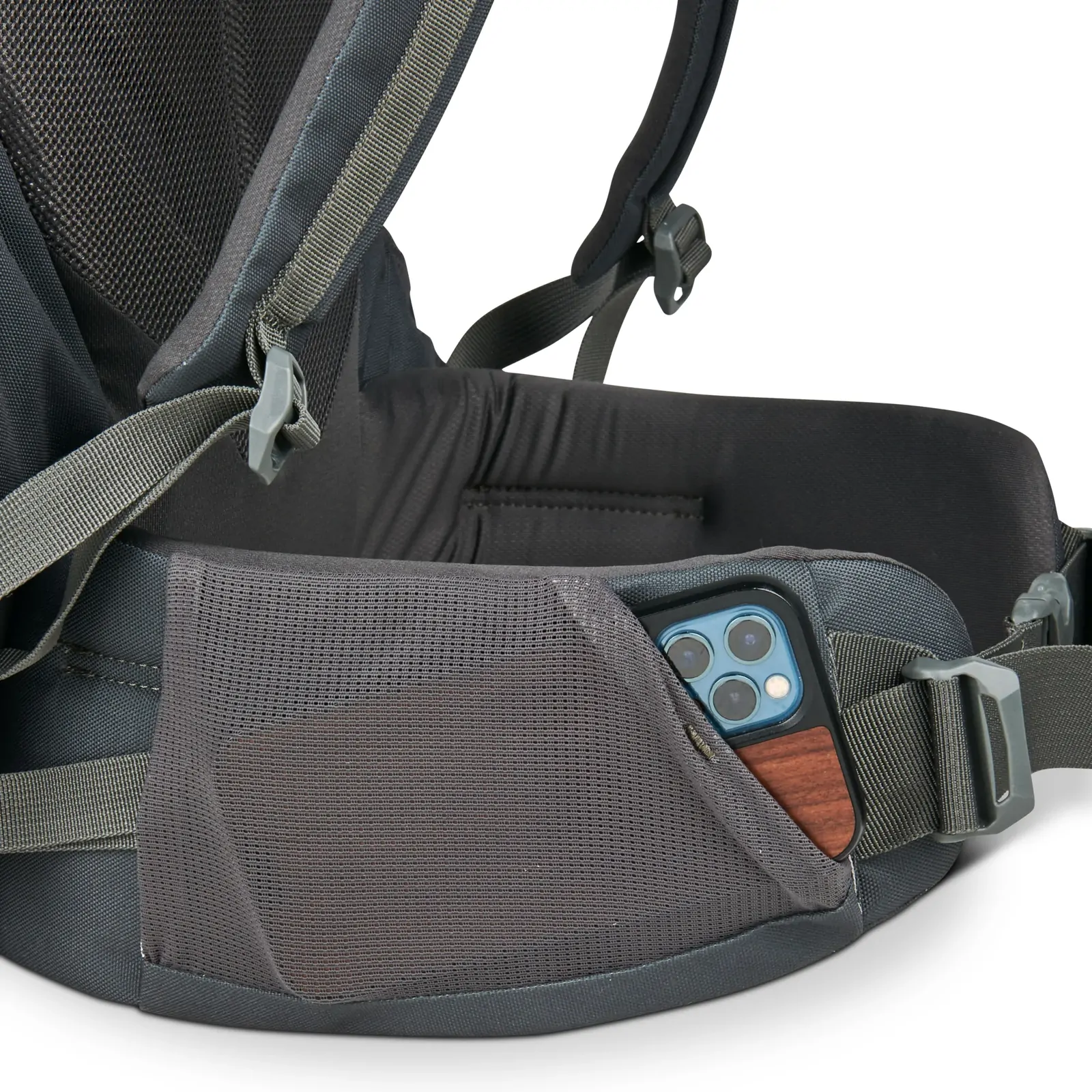 KELTY Asher Backpack Bag Rucksack Hiking Camping 65L (Beluga/Storm Blue) - Image 5